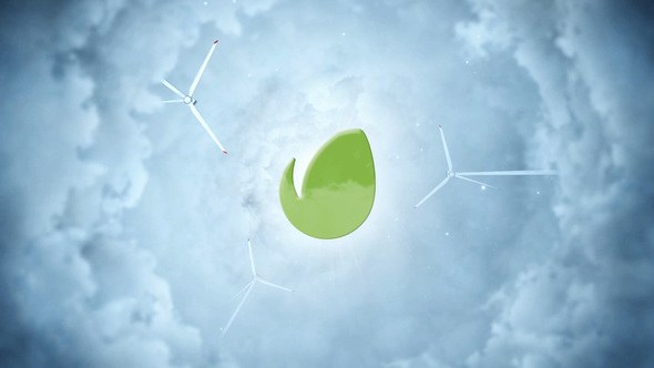 Videohive Clean air logo Logo Stings template preview