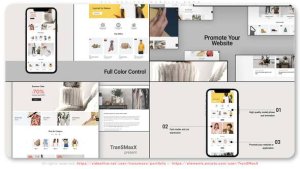 Videohive All Devices Website Demo Product Promo template preview