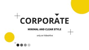 Videohive Corporate Minimal 19721562 Video Displays template preview