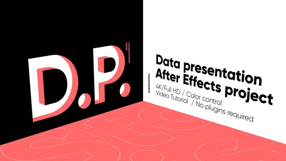 Videohive Info Presentation - Data Presentation Video Displays template preview