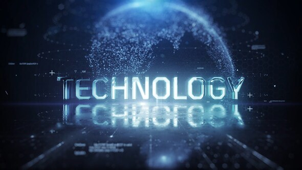 Videohive Hi-Tech Titles 2 Video Displays template preview