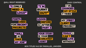 Videohive Box Titles V4.0 | AE Titles template preview