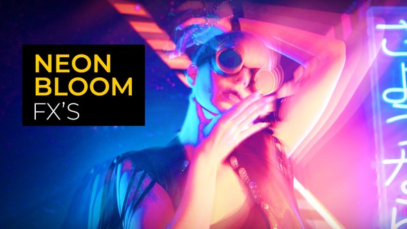 Videohive Neon Bloom Effects | After Effects Elements template preview