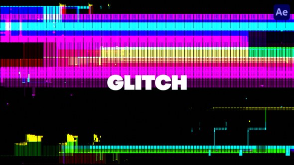 Videohive Overlays - Glitch Elements template preview