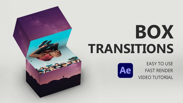 Videohive Box Transitions for After Effects Broadcast-packages template preview