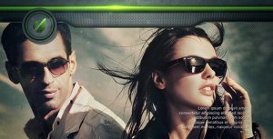 Slider Video Displays template preview