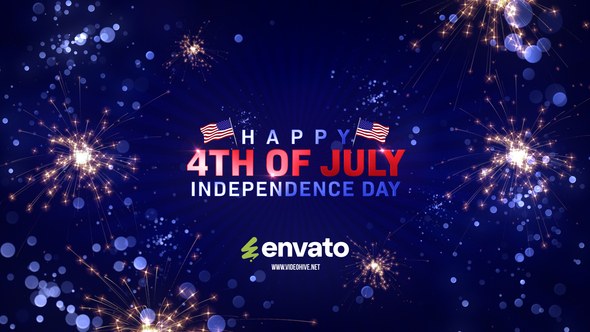 Videohive July 4th Wishes 58500979 Openers template preview