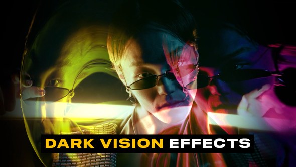 Videohive Dark Vision Effect | After Effects Ramadan template preview