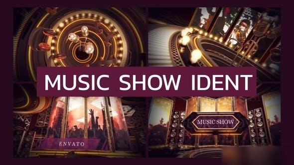 Videohive Music Show Ident Openers template preview