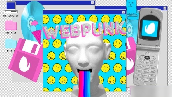 Videohive WebPunk Openers template preview