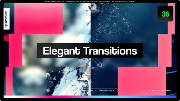 Videohive Elegant Transitions 2.0 Elements template preview