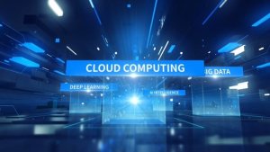 Videohive Tech Tunnel Title Titles template preview