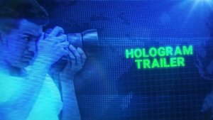 Videohive Hologram Trailer Openers template preview