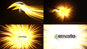 Videohive Ray Light Logo reavel Logo Stings template preview