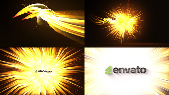 Videohive Ray Light Logo reavel Logo Stings template preview
