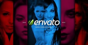 Videohive Colorful Sliding Video Displays template preview