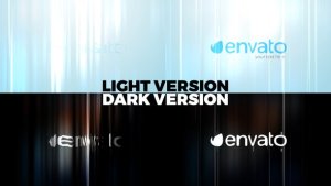 Videohive Dark Mirage - Logo Opener 2 in 1 Logo Stings template preview