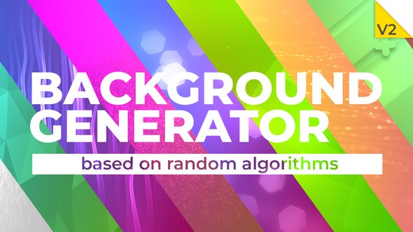 Background Generator Video Displays template preview