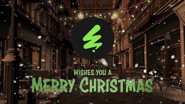 Videohive Merry Christmas (logo reveal) Openers template preview