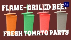 Videohive Delicious Intro Fast Food Openers template preview