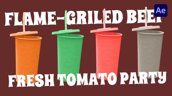 Videohive Delicious Intro Fast Food Openers template preview