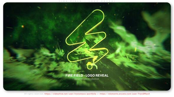 Videohive Epic Fire Battlefield Logo Reveal | After Effects Template Openers template preview