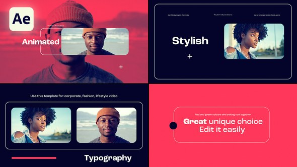 Videohive Opener - Typography Opener 56491373 Openers template preview