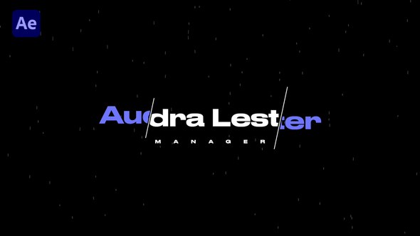 Videohive Stylish Lower Thirds 48092492 Elements template preview