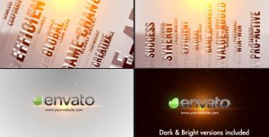 Videohive 3D Titles Corporate Logo Logo Stings template preview