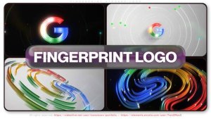 Videohive Fingerprint Strokes Logo Logo Stings template preview