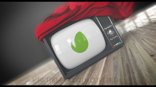 Videohive Retro TV Cloth Covered Elements template preview