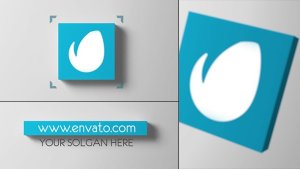 Videohive 3D Cube Logo Reveal Logo Stings template preview