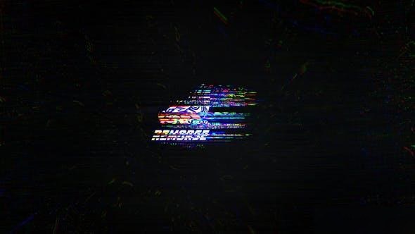 Videohive Grunge Glitch Logo v.2 Logo Stings template preview