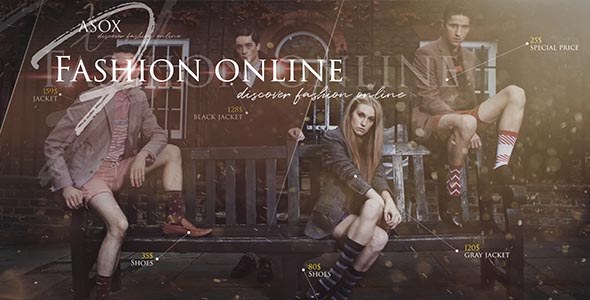 Fashion Online Shop/ Big Sales/ IGTV/ Black Friday/ Cyber Monday/ Event Promo/ Social Media/ Stories Video Displays template preview