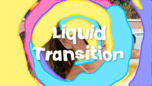 Liquid Transition Video Displays template preview