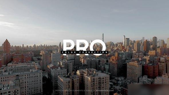 Videohive Color Correction - Pro