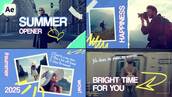 Videohive Slideshow - Travel Slideshow 58782477 Openers template preview