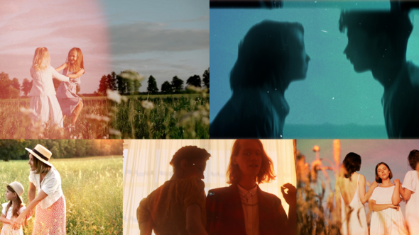 Color Flash Light Transition After Effect Elements template preview