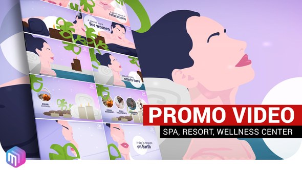 Videohive SPA, Resort, Wellness center | Promo video Product Promo template preview