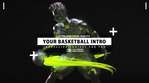 Videohive Your Basketball Intro Openers template preview