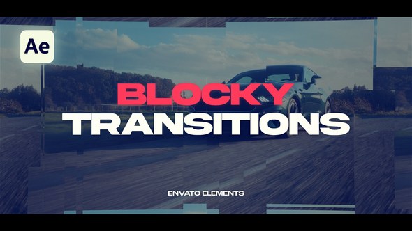 Videohive Transitions - Blocks Transitions Elements template preview