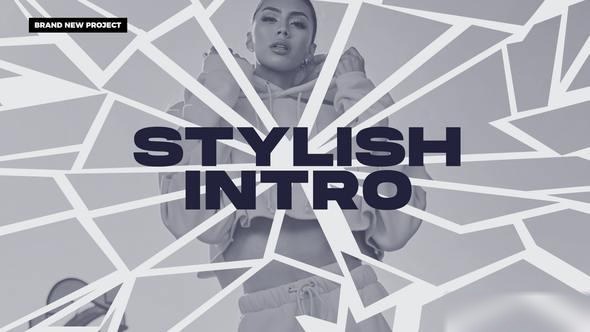 Videohive Stylish Opener B&W Openers template preview