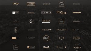 Exclusive Titles [4k] Video Displays template preview