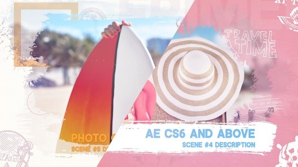 Videohive Photo Journey Slides Video Displays template preview