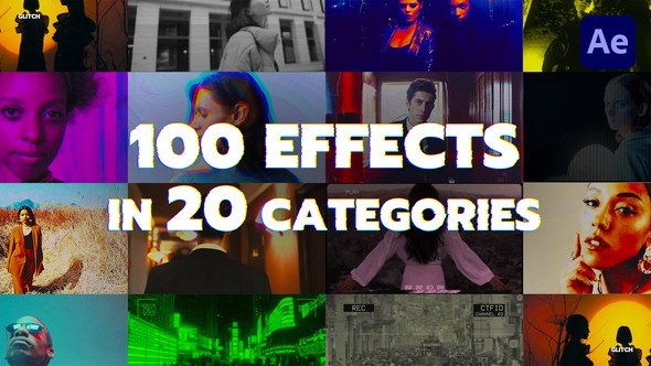 Videohive Ultimate Video Effects Pack Elements template preview