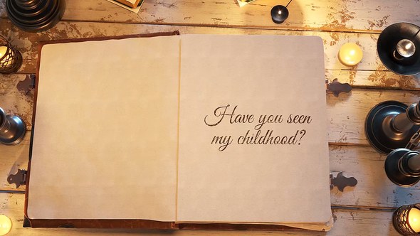 Videohive Old Retro Slideshow Video Displays template preview