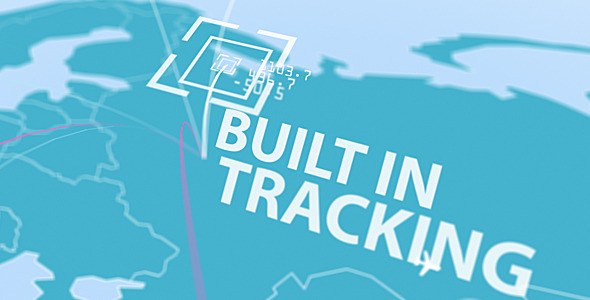 Infographics 3D Map Kit Video Displays template preview