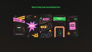 Videohive Black Friday Sale Social Media Post Product Promo template preview