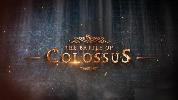 Videohive Battle Of Colossus - The Epic Opener Openers template preview