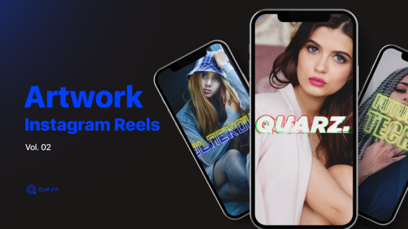 Videohive Artwork Instagram Reels Vol. 02 Video Displays template preview